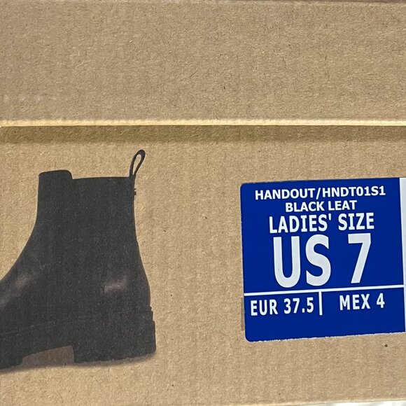 * NEW * Steve Madden Ladies' Leather Gore Chelsea Boot - Size 10 - Picture 7 of 7